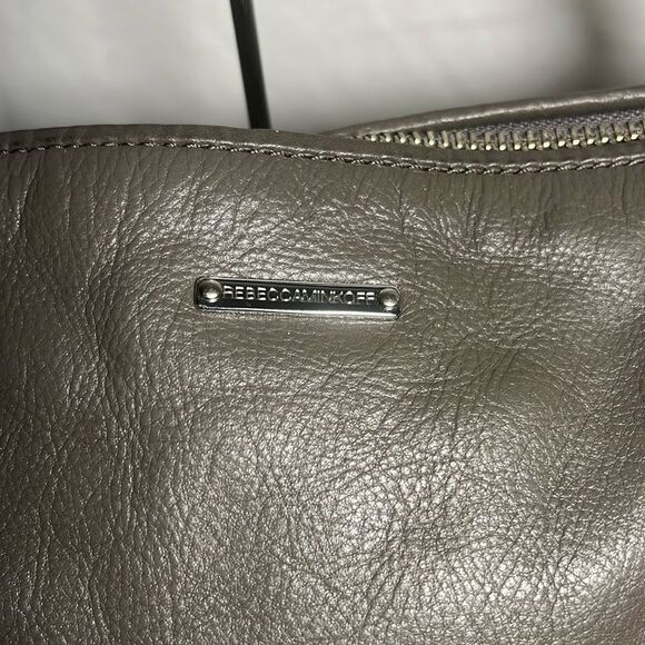 Rebecca Minkoff Gray Leather Satchel - Picture 2 of 16